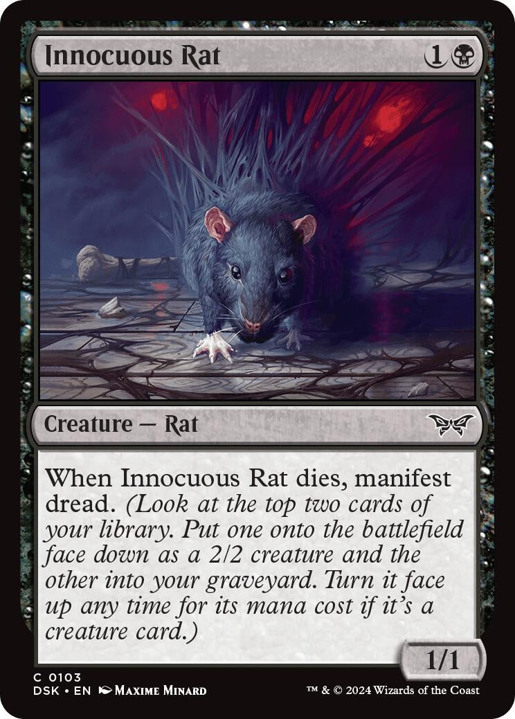 Image for Innocuous Rat (103) - Magic: The Gathering