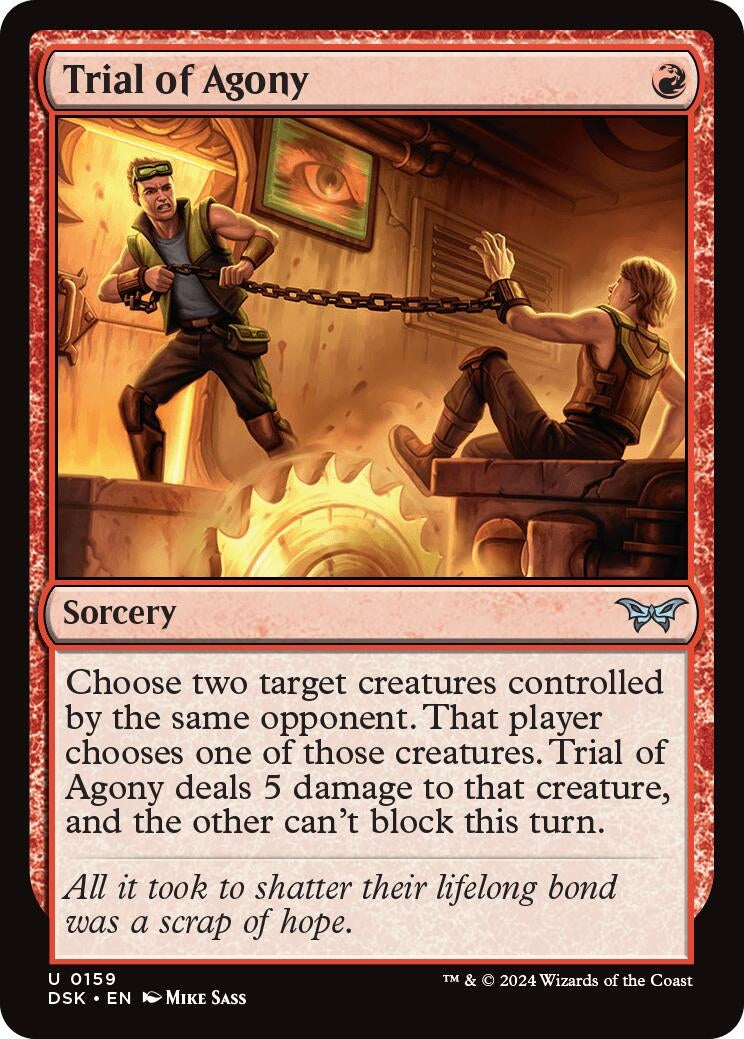 Image for Trial of Agony (159) - Magic: The Gathering