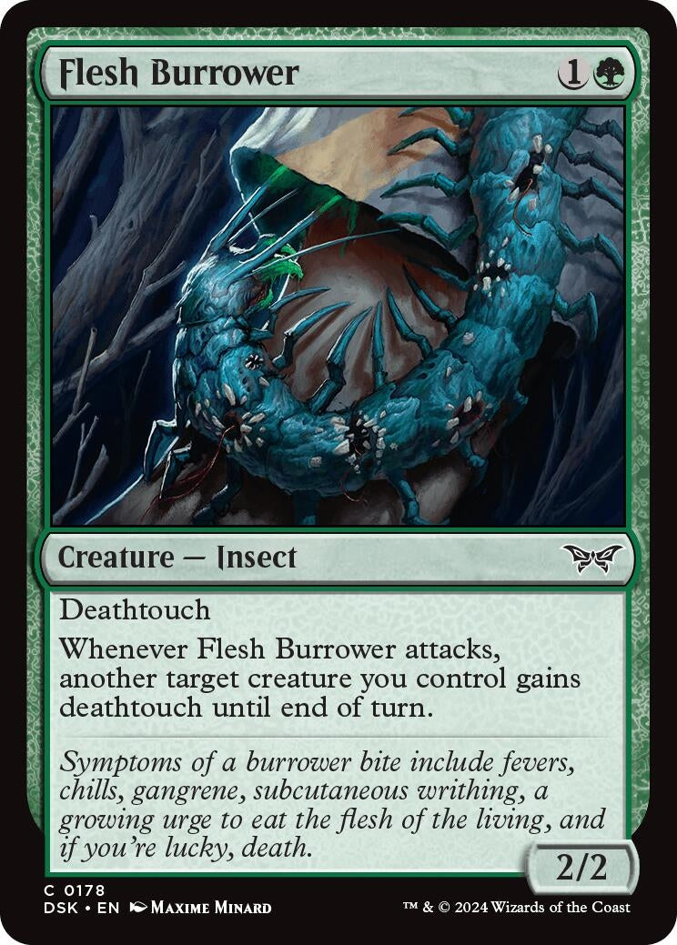 Image for Flesh Burrower (178) - Magic: The Gathering