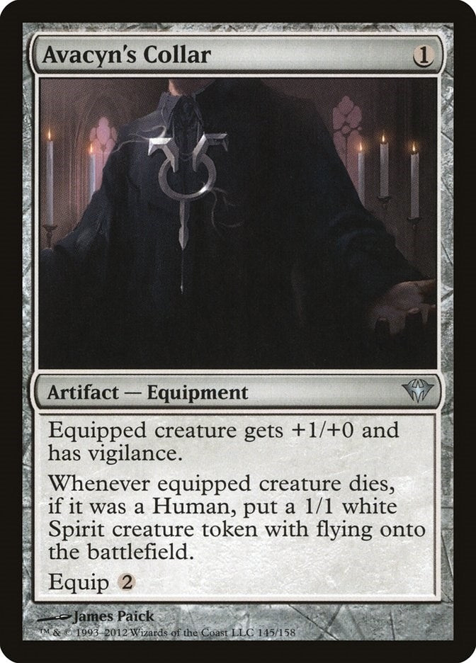 Image for Avacyn's Collar (145) (DKA) - Magic: The Gathering