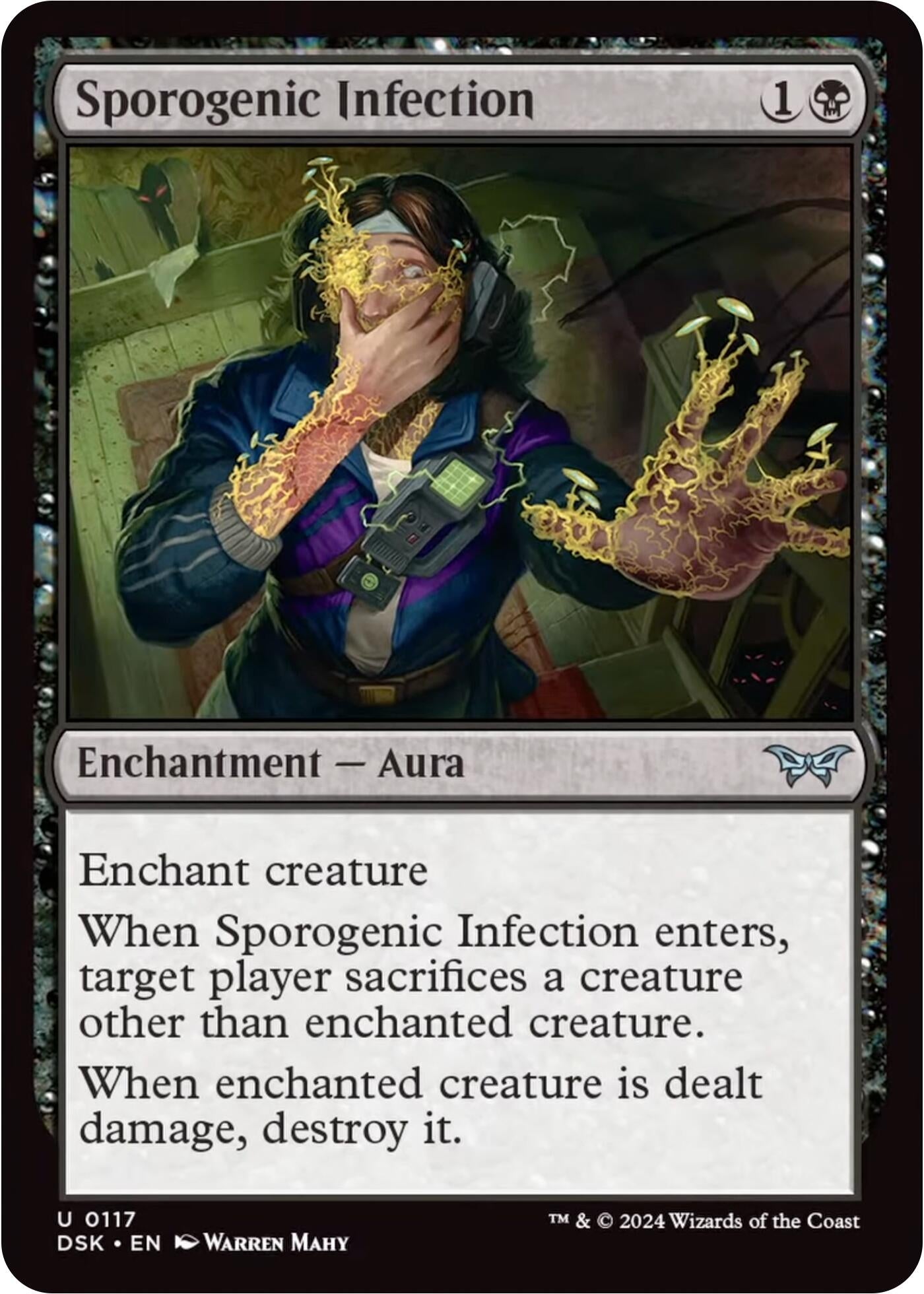 Image for Sporogenic Infection (117) - Magic: The Gathering
