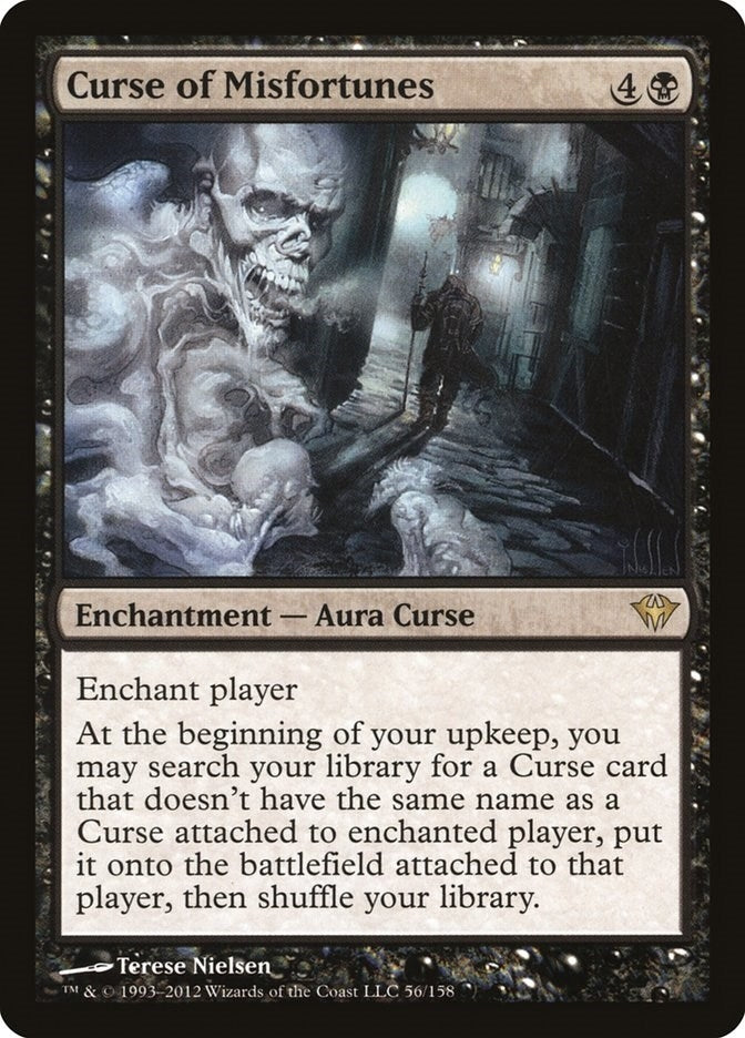 Image for Curse of Misfortunes (56) - Magic: The Gathering