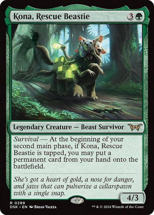 Image for Kona, Rescue Beastie (0299) (299) - Magic: The Gathering