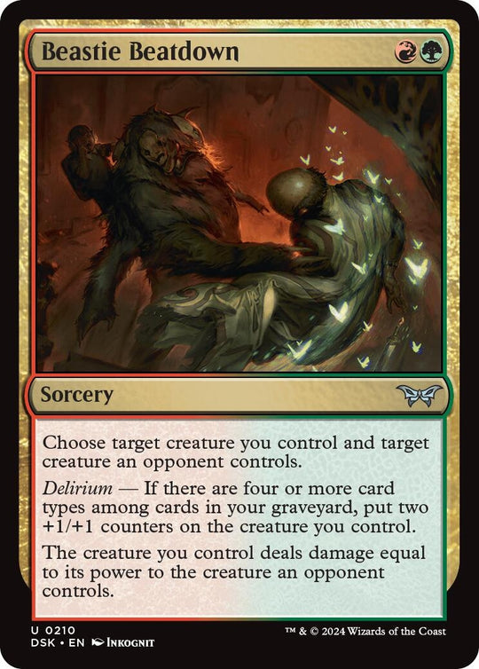 Image for Beastie Beatdown (210) - Magic: The Gathering