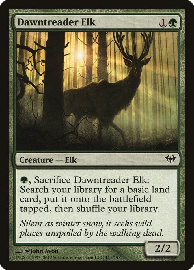 Image for Dawntreader Elk (111) - Magic: The Gathering