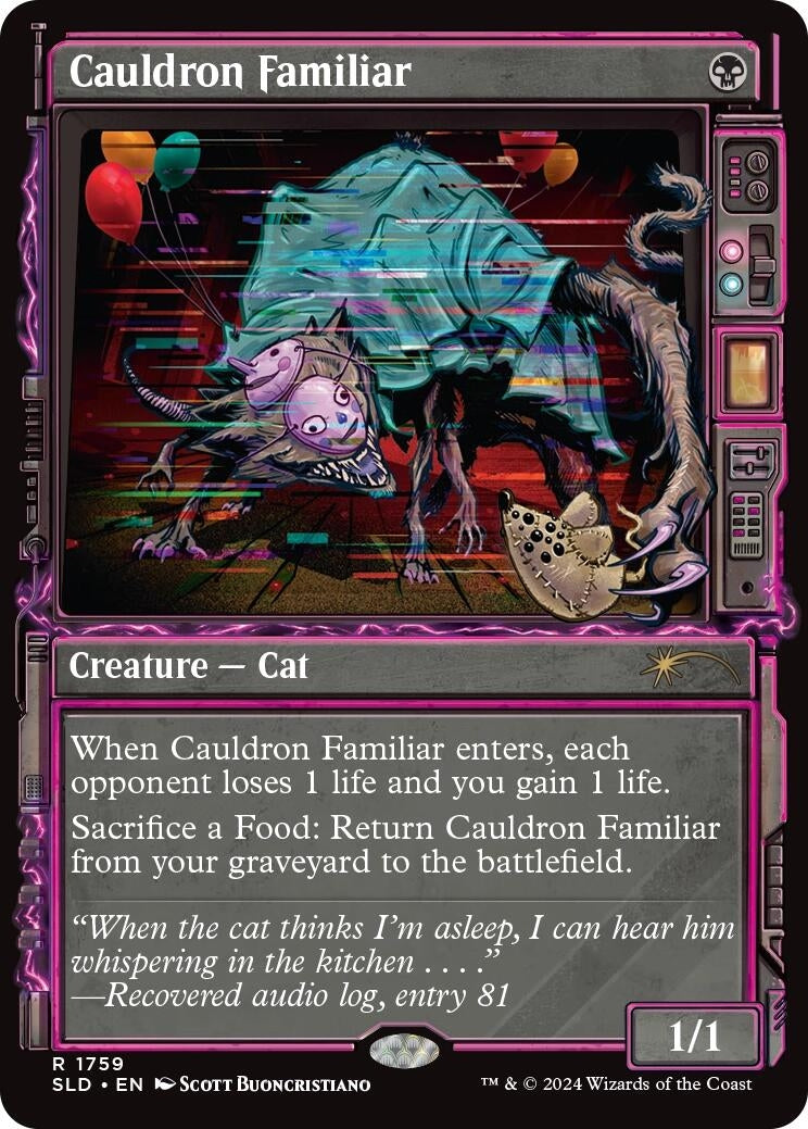 Image for Cauldron Familiar (1759) - Magic: The Gathering