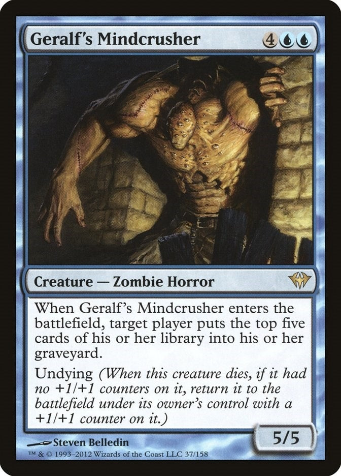 Image for Geralf's Mindcrusher (37) - Magic: The Gathering