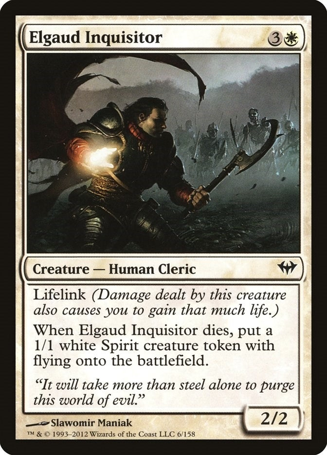 Image for Elgaud Inquisitor (6) - Magic: The Gathering