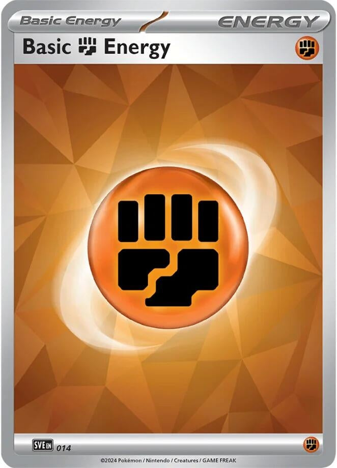 Image for Basic Fighting Energy - 014 (014) (SVE) - Pokemon