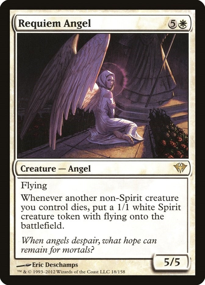 Image for Requiem Angel (18) (DKA) - Magic: The Gathering
