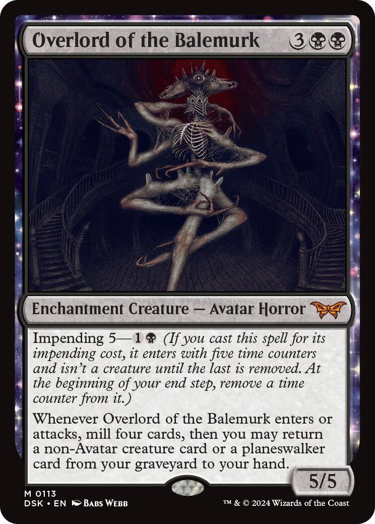 Image for Overlord of the Balemurk (113) - Magic: The Gathering