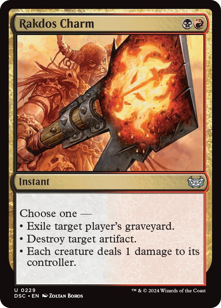 Image for Rakdos Charm (229) - Magic: The Gathering