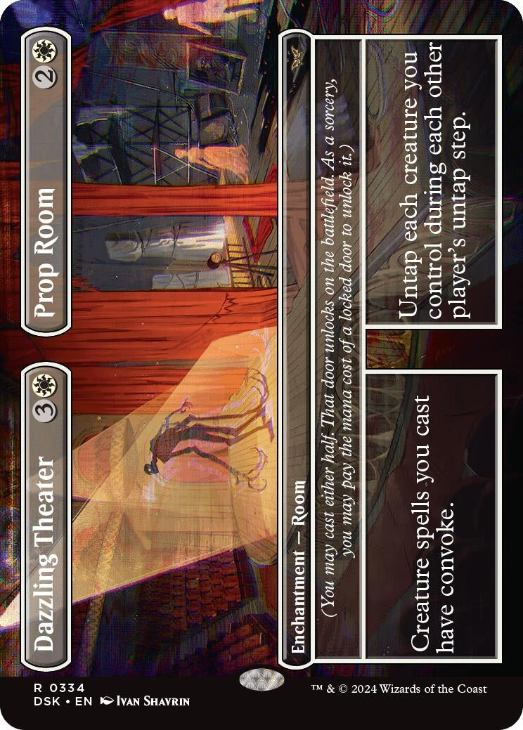 Image for Dazzling Theater // Prop Room (Borderless) (334) - Magic: The Gathering