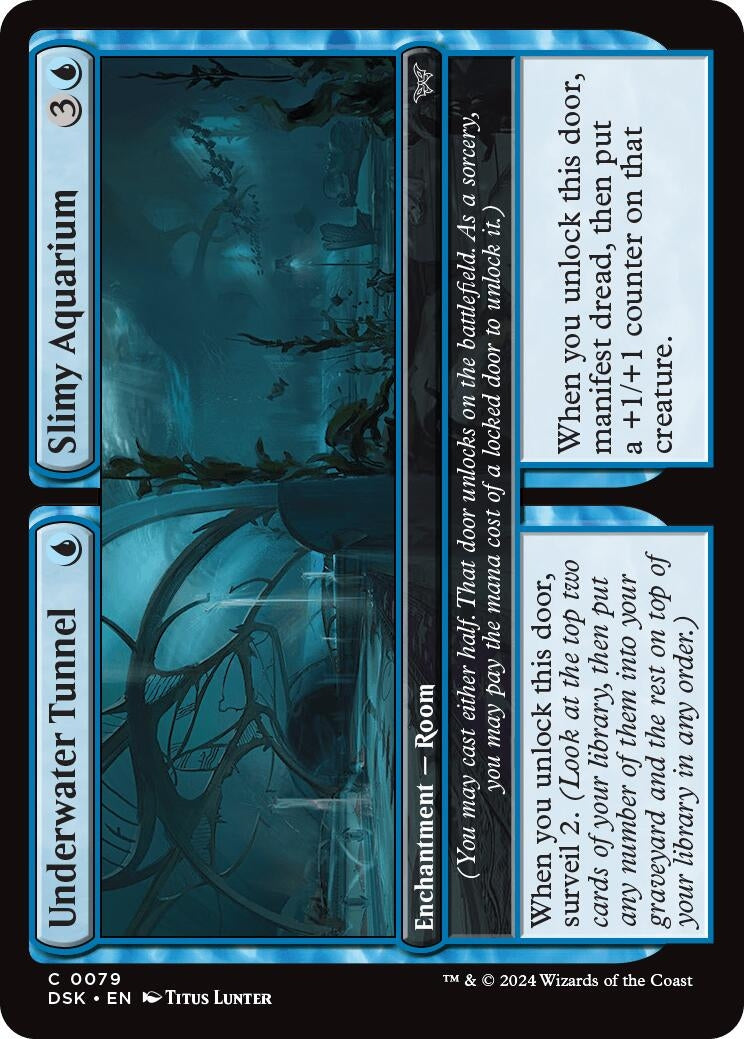 Image for Underwater Tunnel // Slimy Aquarium (79) - Magic: The Gathering