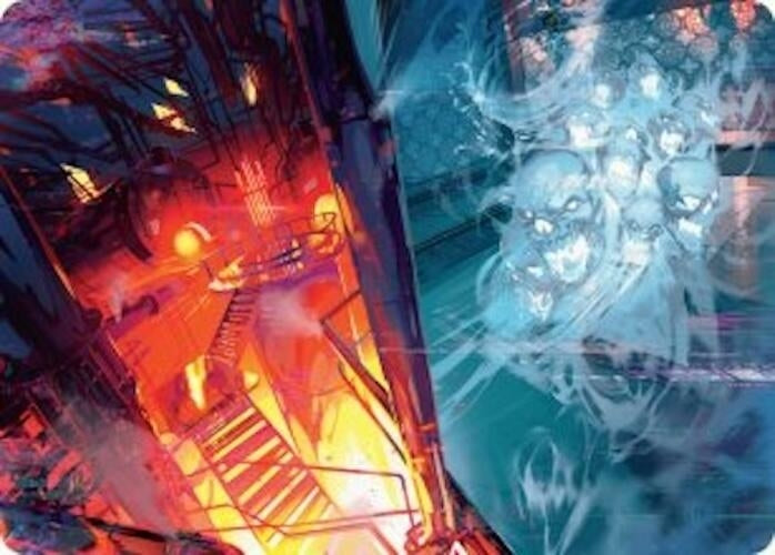 Image for Roaring Furnace // Steaming Sauna Art Card (37) - Magic: The Gathering