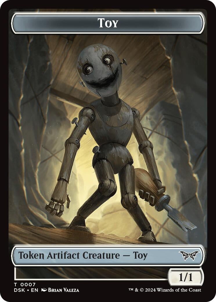 Image for Toy // Treasure Double-Sided Token (7 // 15) - Magic: The Gathering