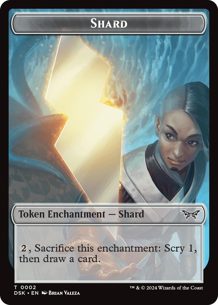 Image for Shard // Manifest Double-Sided Token (2 // 18) - Magic: The Gathering