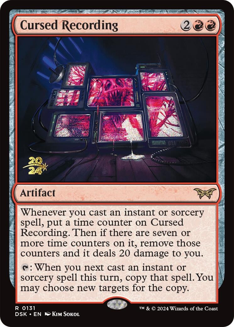 Image for Cursed Recording (0131) (131) - Magic: The Gathering