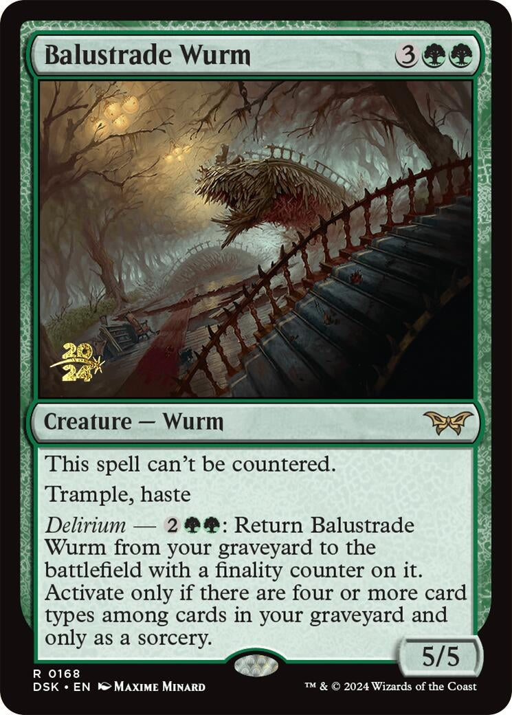 Image for Balustrade Wurm (168) - Magic: The Gathering