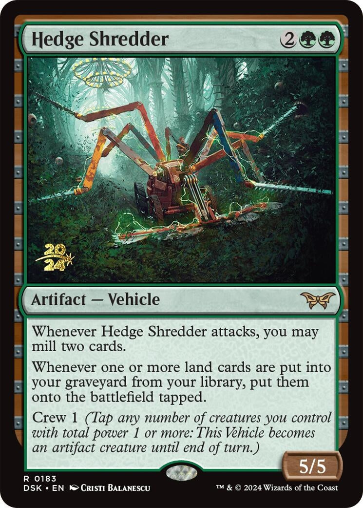 Image for Hedge Shredder (183) - Magic: The Gathering