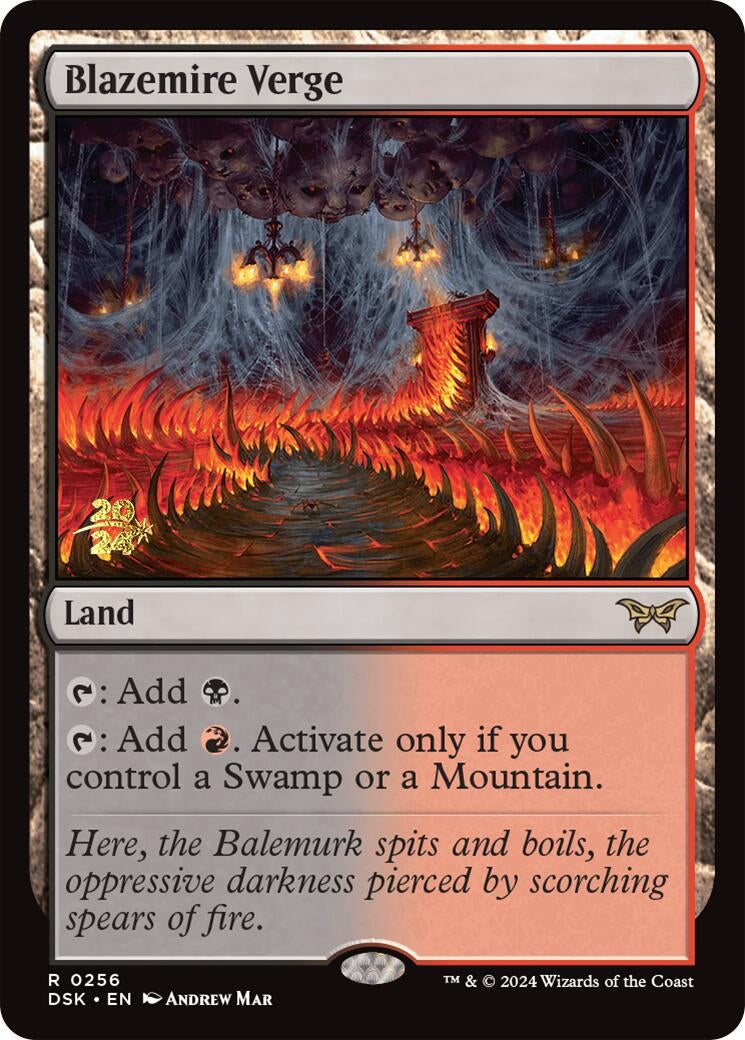 Image for Blazemire Verge (256) - Magic: The Gathering