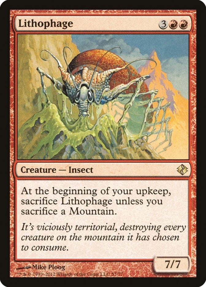 Image for Lithophage (57) - Magic: The Gathering