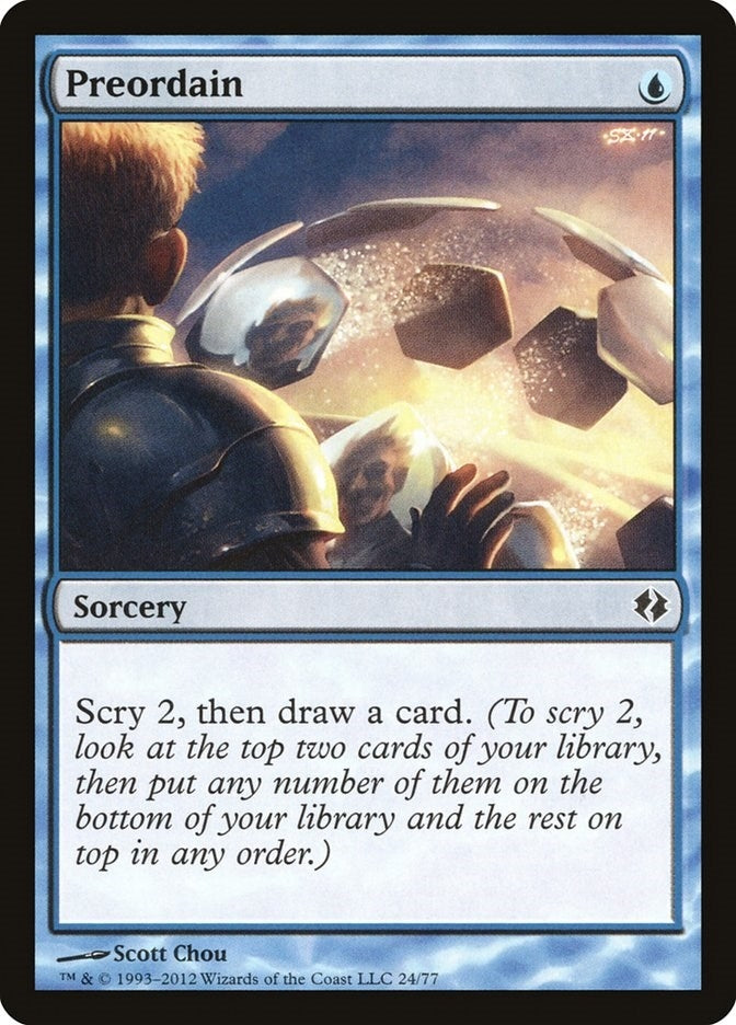 Image for Preordain (24) - Magic: The Gathering