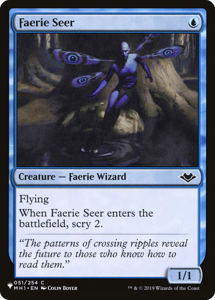Image for Faerie Seer (051/254) - Magic: The Gathering