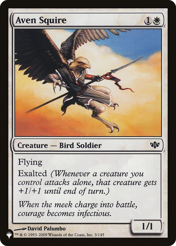 Image for Aven Squire (3/145) - Magic: The Gathering