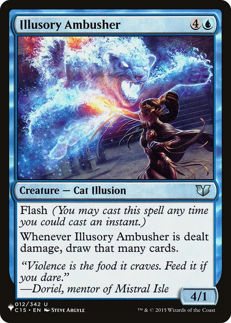 Image for Illusory Ambusher (012/342) - Magic: The Gathering