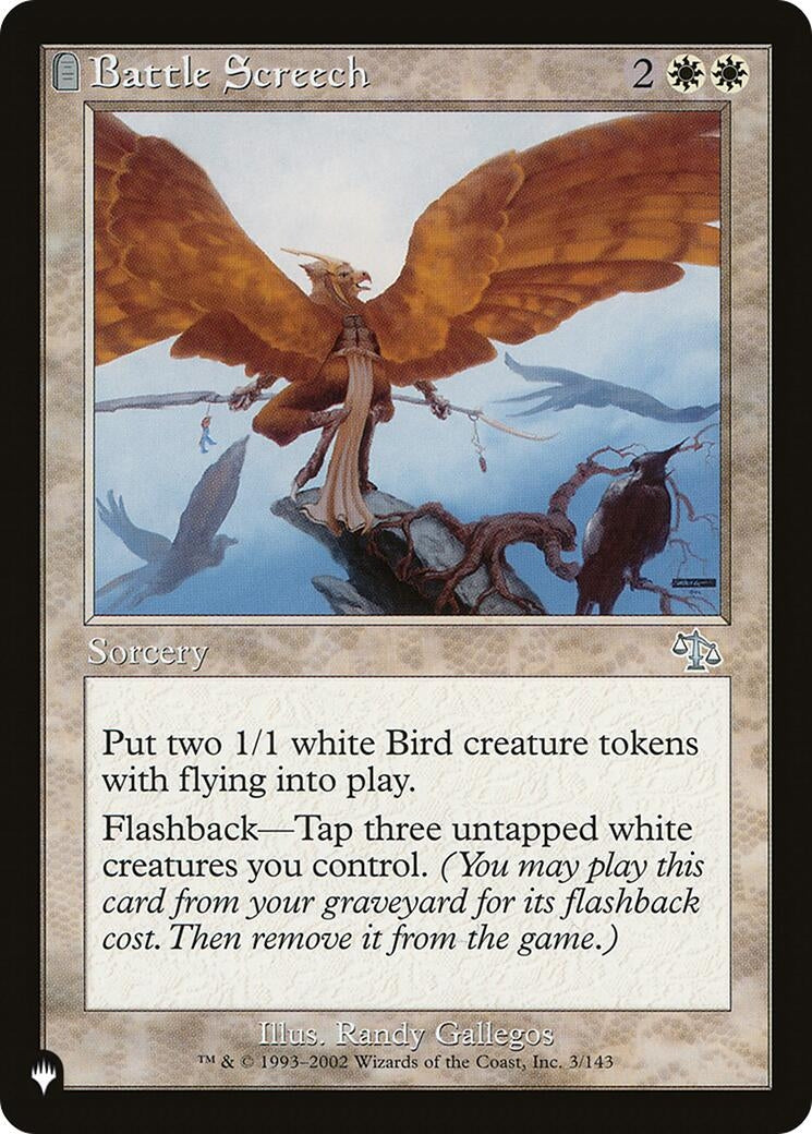 Image for Battle Screech (3/143) - Magic: The Gathering