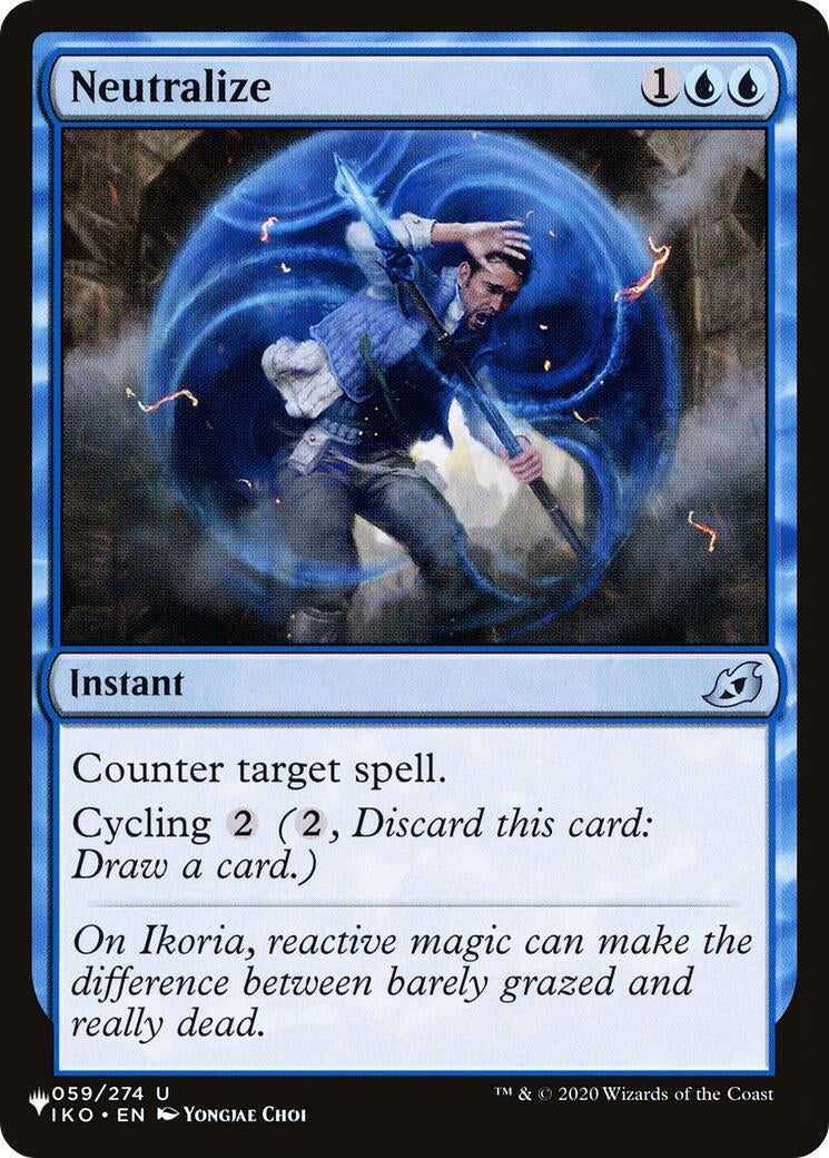 Image for Neutralize (059/274) (LIST) - Magic: The Gathering