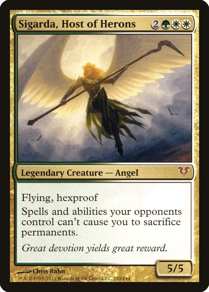 Image for Sigarda, Host of Herons (210) (AVR) - Magic: The Gathering