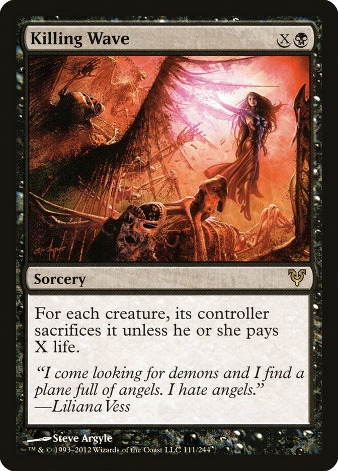 Image for Killing Wave (111) (AVR) - Magic: The Gathering