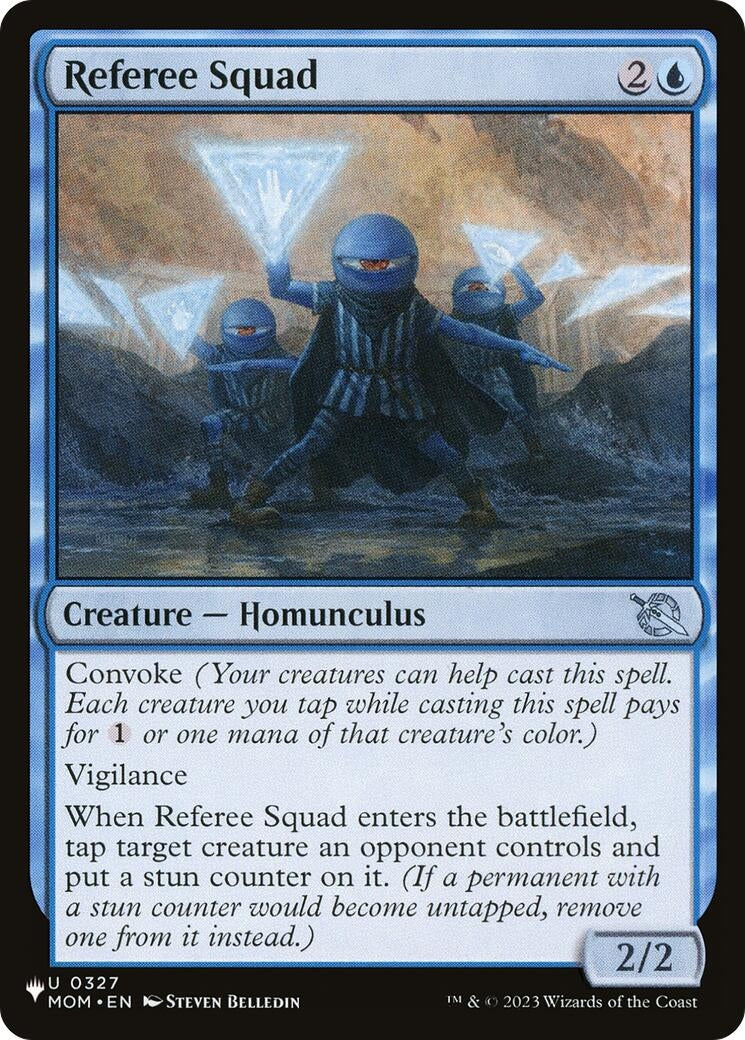 Image for Referee Squad (0327) (LIST) - Magic: The Gathering