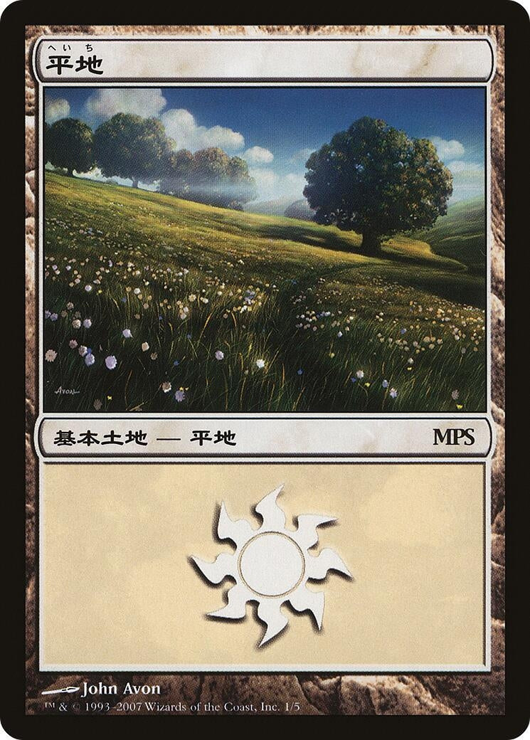 Image for Plains (2007) (1) - Magic: The Gathering