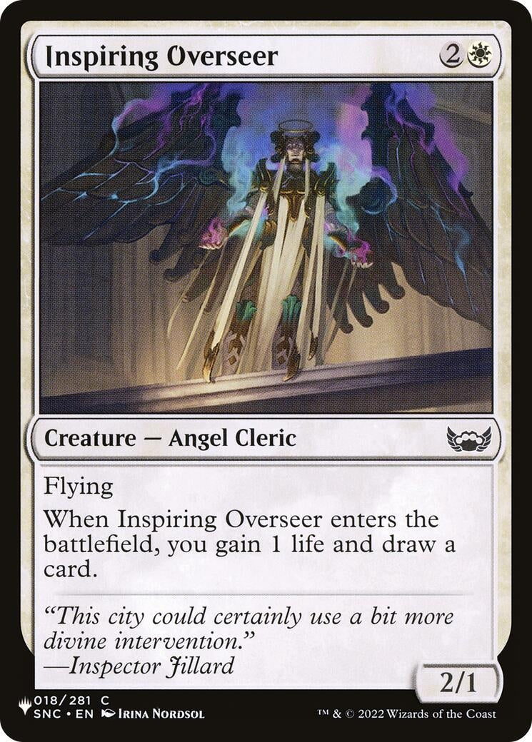 Image for Inspiring Overseer (018/281) (LIST) - Magic: The Gathering