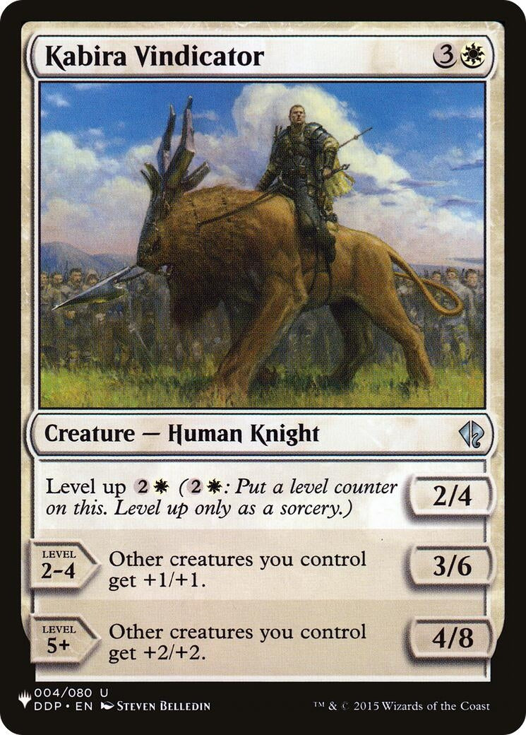 Image for Kabira Vindicator (004/080) (LIST) - Magic: The Gathering