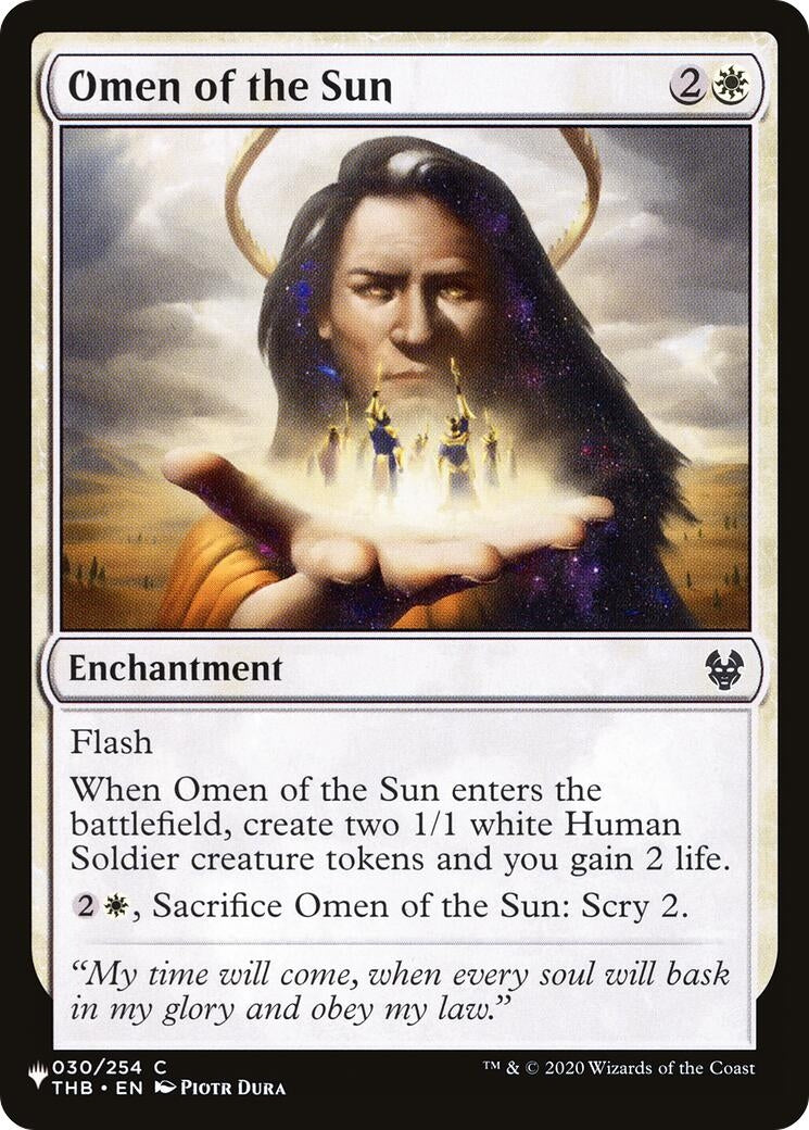 Image for Omen of the Sun (030/254) - Magic: The Gathering