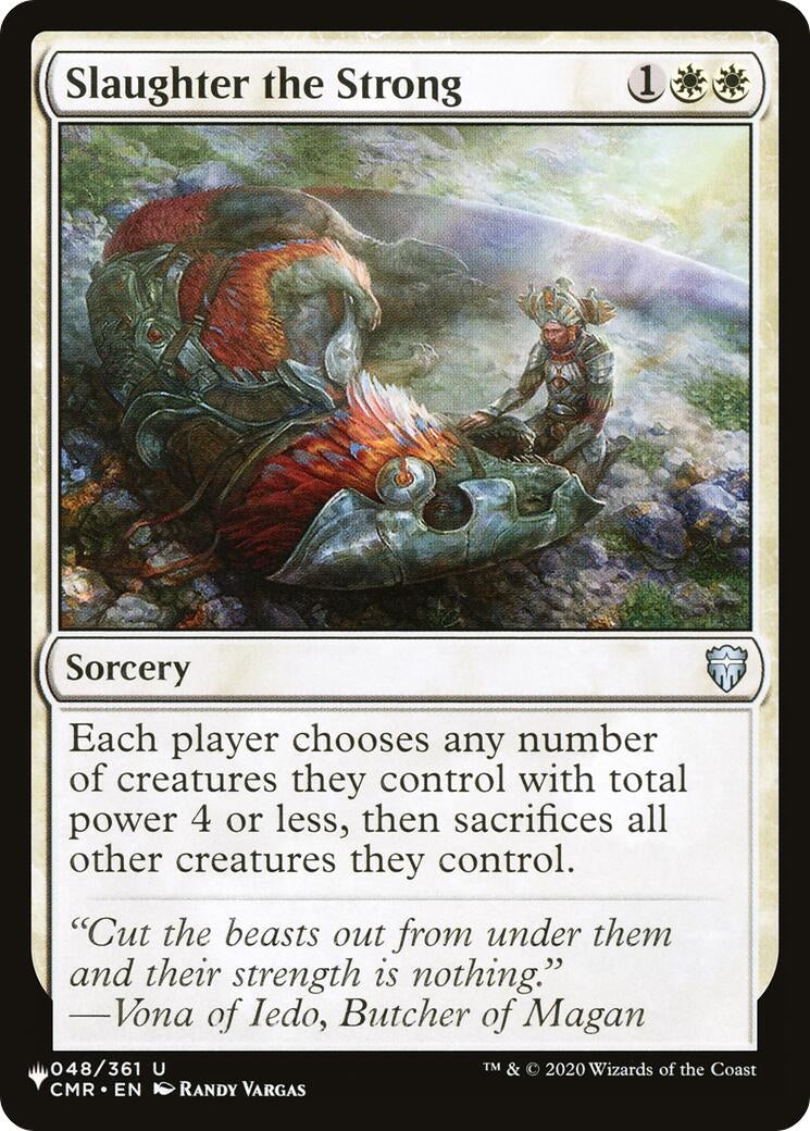 Image for Slaughter the Strong (048/361) - Magic: The Gathering