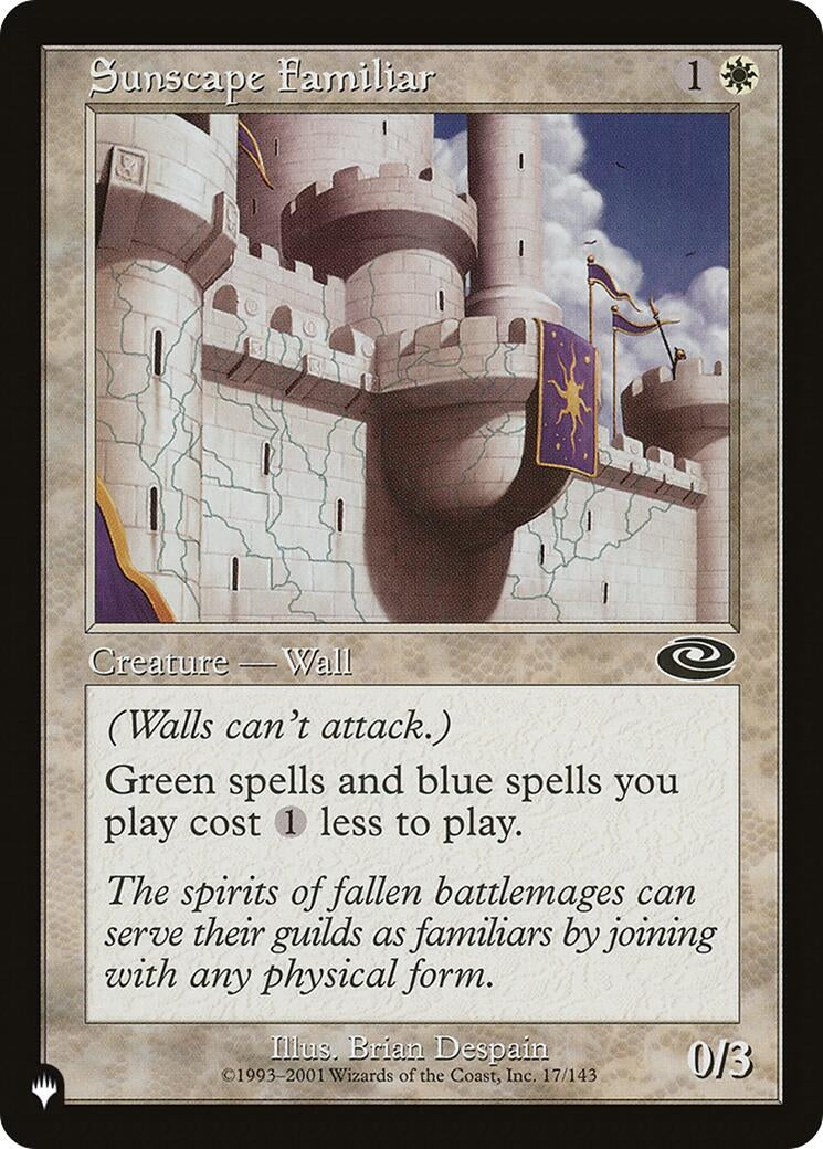 Image for Sunscape Familiar (17/143) (LIST) - Magic: The Gathering