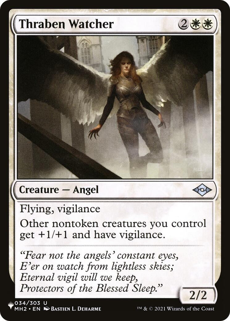 Image for Thraben Watcher (034/303) (LIST) - Magic: The Gathering