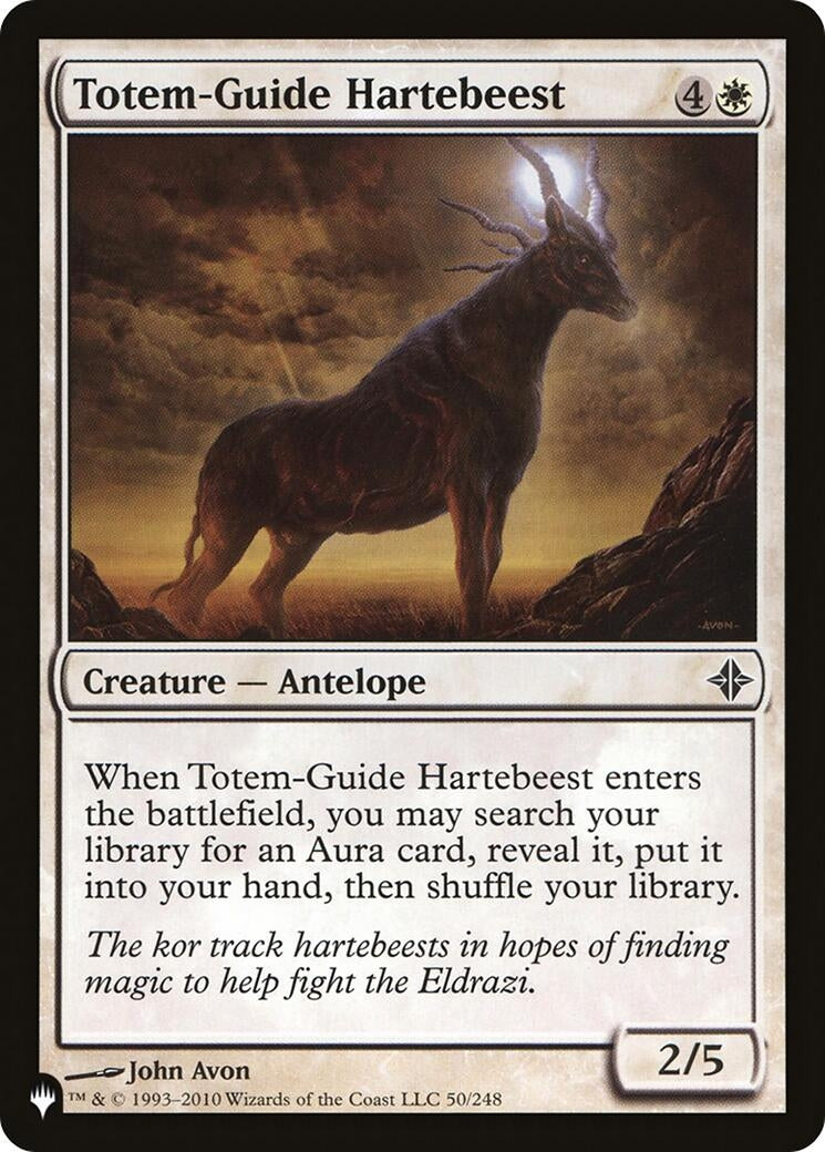 Image for Totem-Guide Hartebeest (50/248) (LIST) - Magic: The Gathering