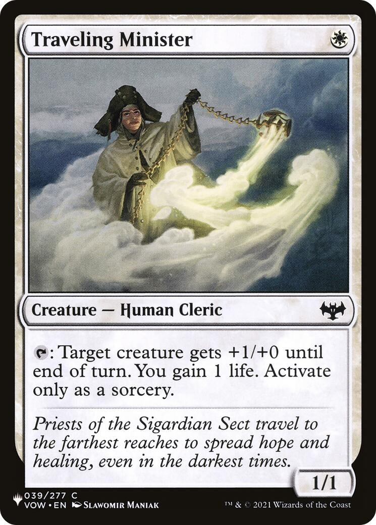 Image for Traveling Minister (039/277) (LIST) - Magic: The Gathering