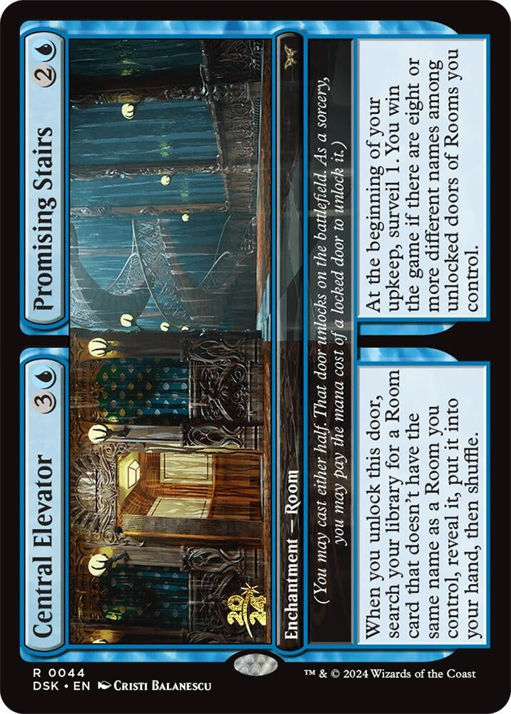 Image for Central Elevator // Promising Stairs (44) - Magic: The Gathering