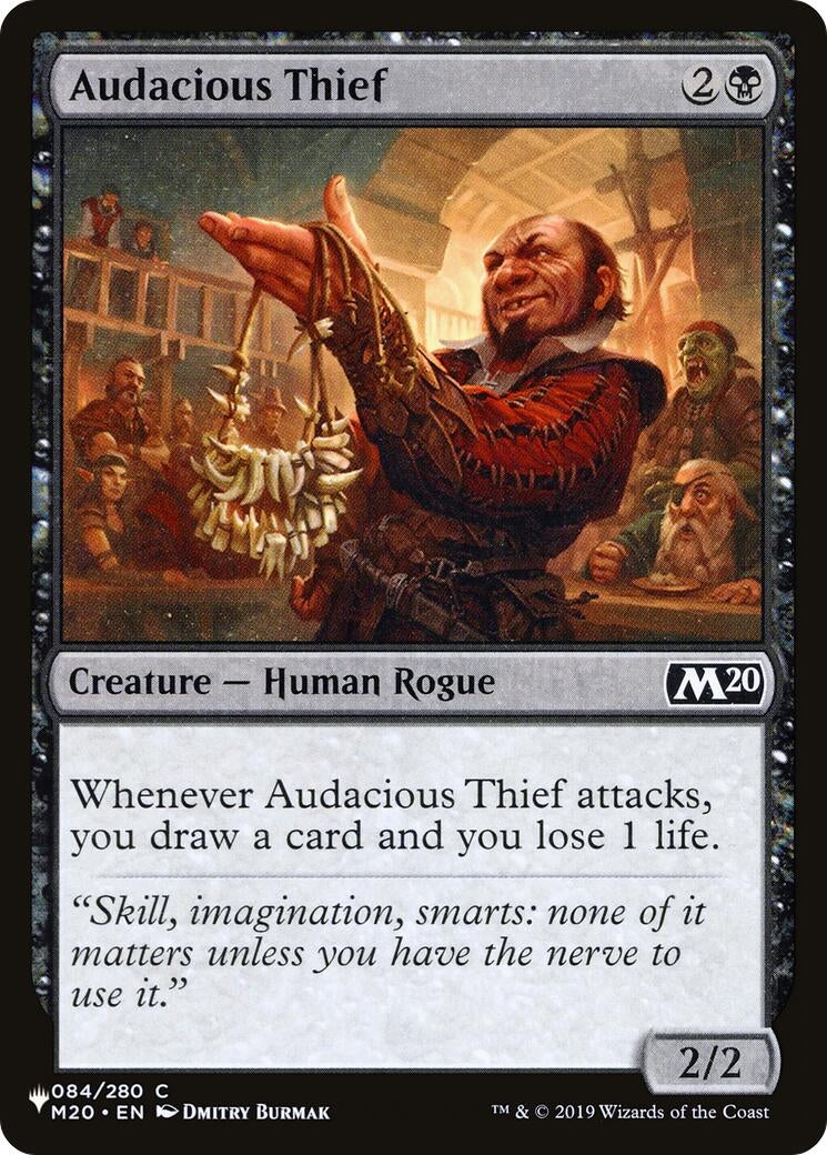 Image for Audacious Thief (084/280) (LIST) - Magic: The Gathering