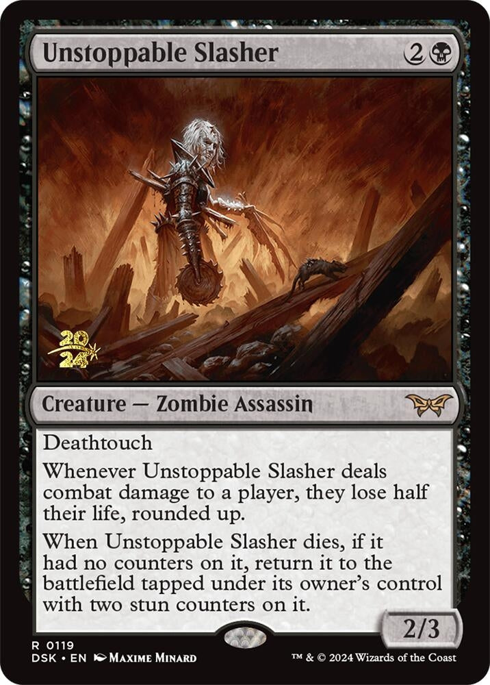 Image for Unstoppable Slasher (0119) (119) - Magic: The Gathering