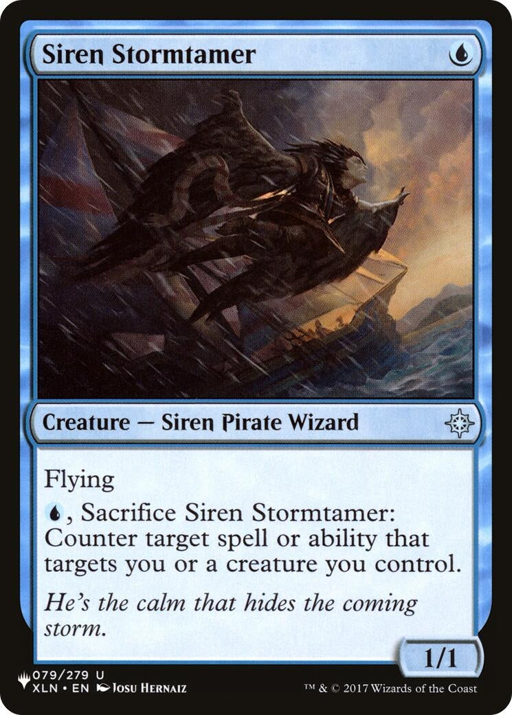 Image for Siren Stormtamer (079/279) - Magic: The Gathering