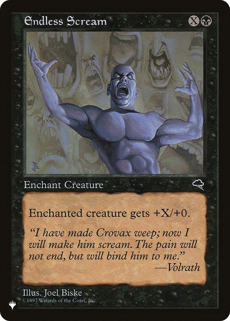 Image for Endless Scream - Magic: The Gathering