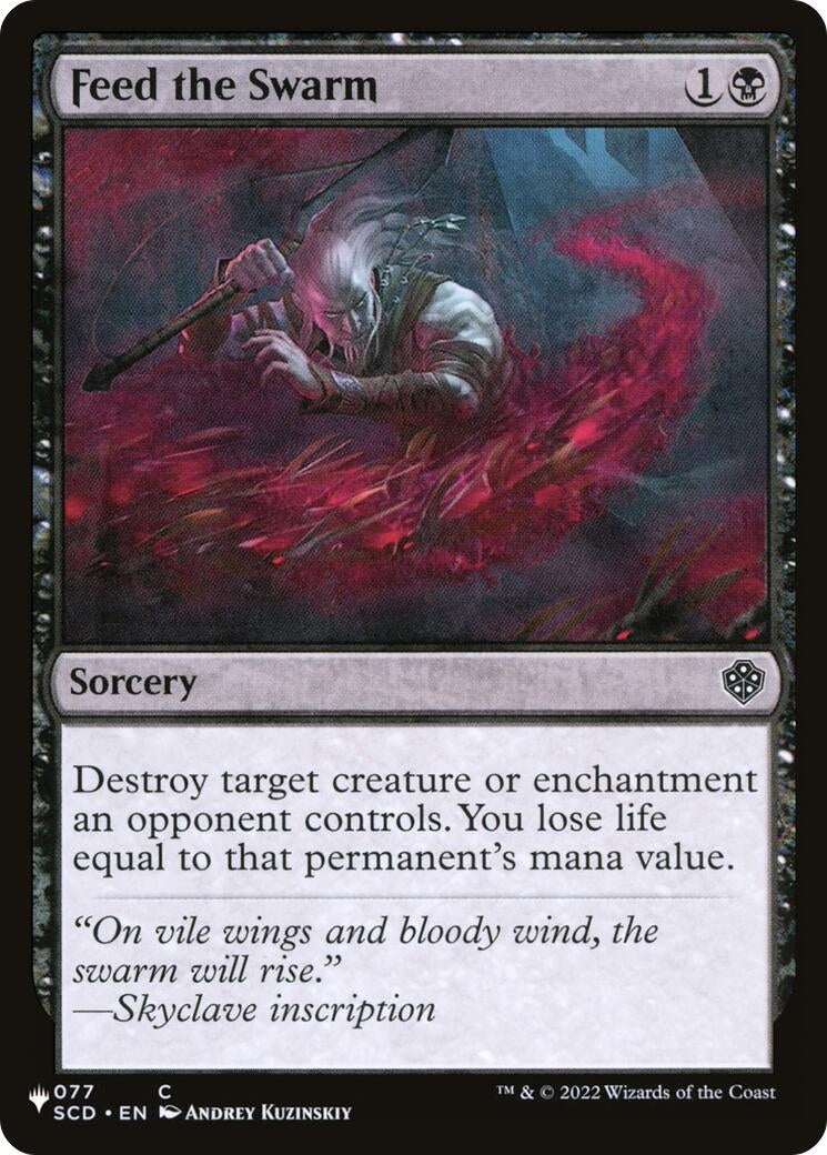 Image for Feed the Swarm (077) - Magic: The Gathering
